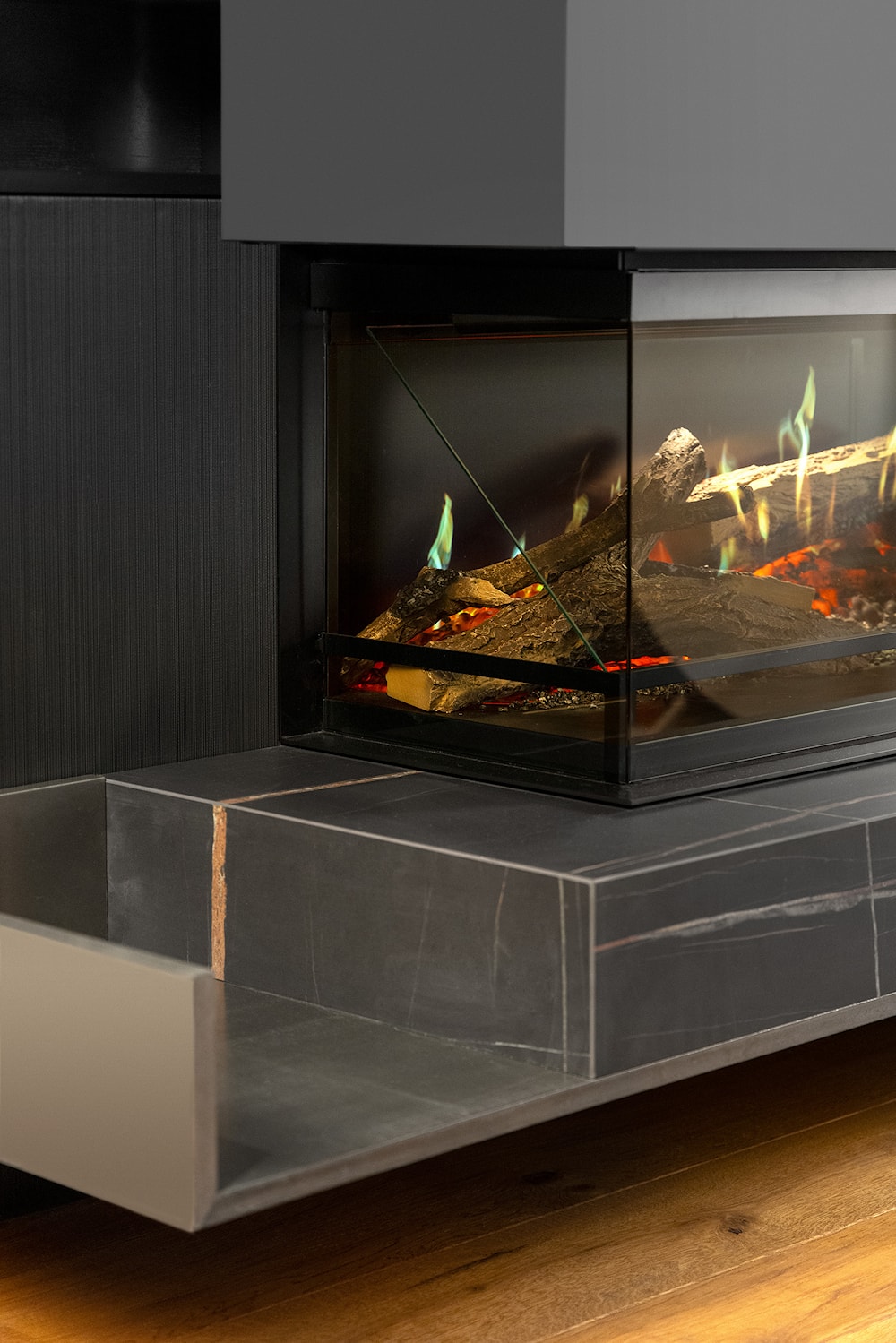 Kalfire E-one 160 S Bioetanolkaminer & elkaminer miljöbild